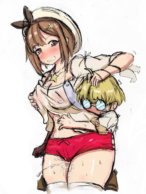 例のアトリエ落書き。 