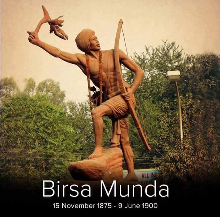#महान #क्रांतिकारी और #आंदोलनकारी #आदिवासी नेता #बिरसा_मुंडा की #पुण्यतिथि पर  #हार्दिक #कोटि-#कोटि #नमन 
@johar_adikisaan @aadikisan @AadiwasiAwaj @jay_aadivasi @DrKirodilalBJP