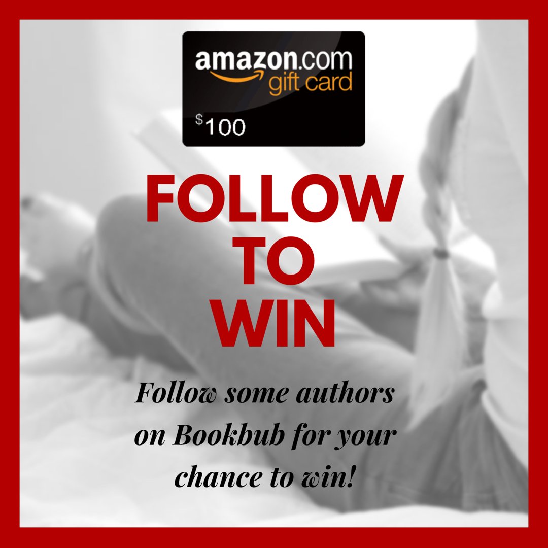 EmmaJamesBooks's tweet photo. Want to be in with a chance to win a $100 Amazon Gift Card?

Then hit up the link.

All you have to do is follow some authors on @BookBub . Too easy.
https://t.co/x1RvRjiDu0 https://t.co/BhSzc8y5VO