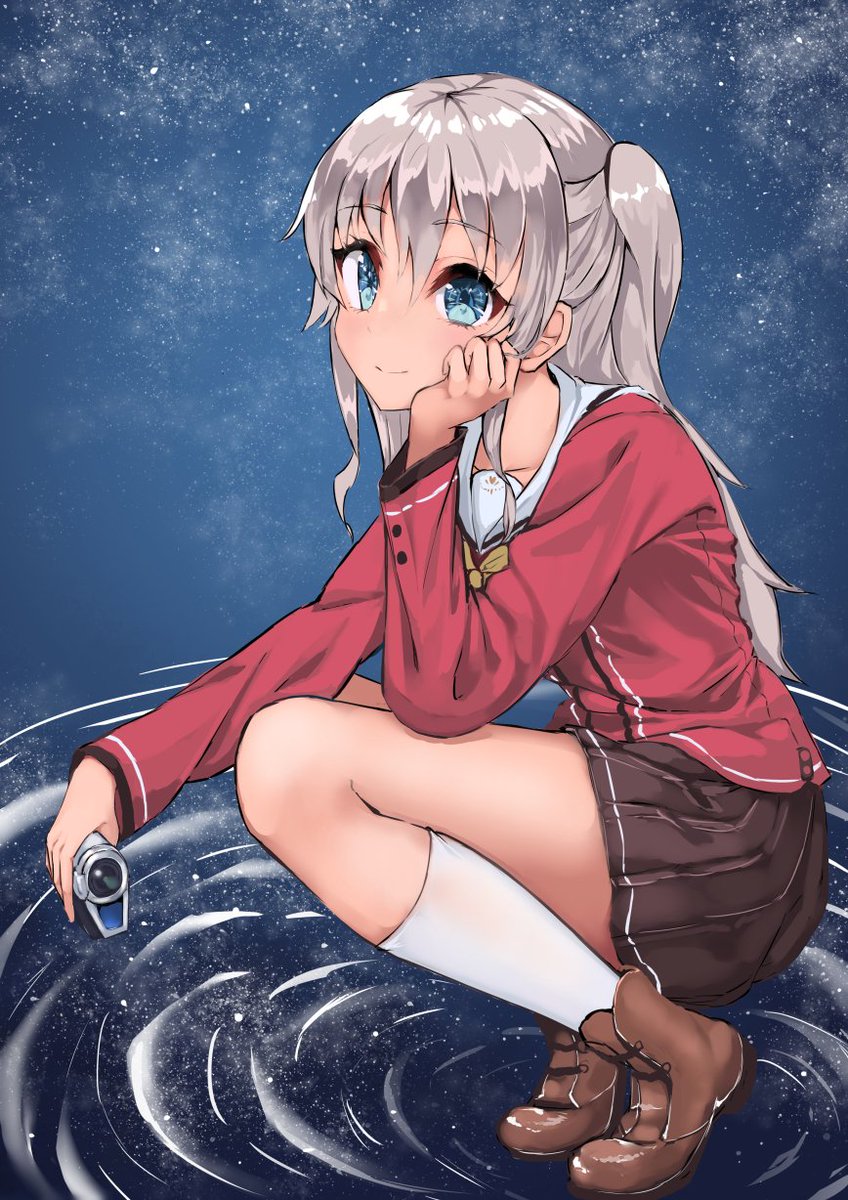 Charlotte 友利奈緒 いつか描こうと思ってた子 弱のイラスト Charlotte 友利奈緒 いつか描こうと思ってた子 弱のイラスト