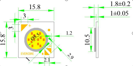 EvercoreLed's tweet image. Color temperature adjustable COB (BK16105 ) has high quality and nice appearance. led-cob.com/bk16105-cob-led #Coblightbulb #150wcobled