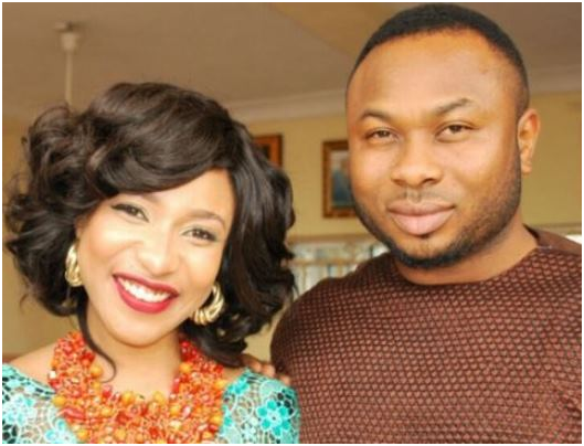 Tonto Dikeh s ex-hubby, Olakunle Churchill, wishes mystery Caucasian lady a happy birthday  