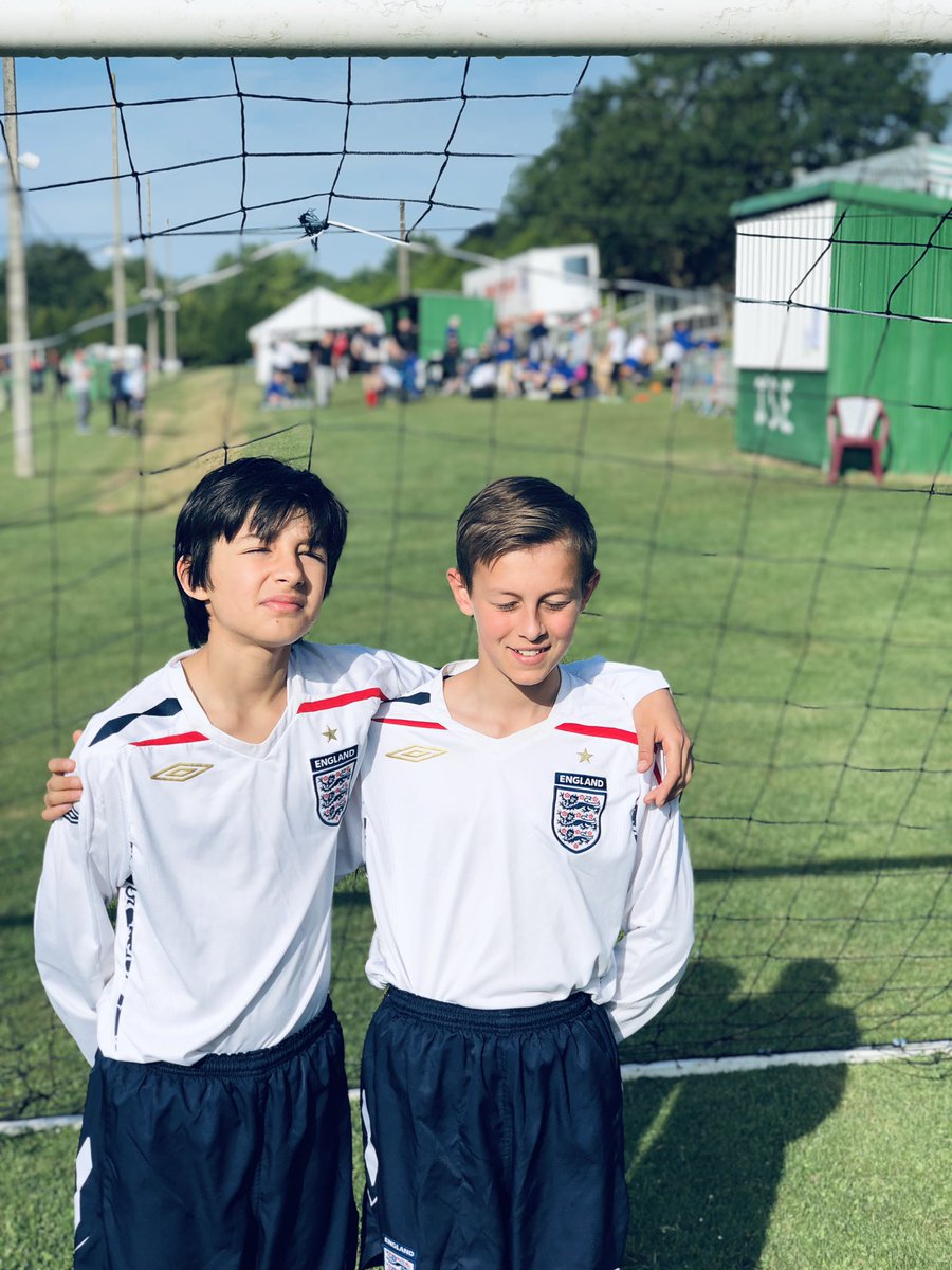 ravc74's tweet photo. Jameson and Nick reporting for “international duty” making @GMCJFC2018 and @stockportgs https://t.co/bQbame6CXK