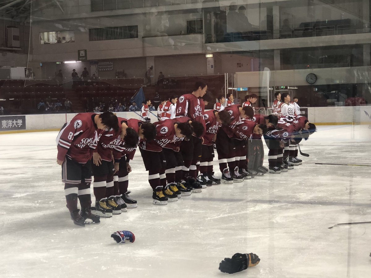 icehockeysophia's tweet image. 【春大会】
試合終了
上智3-2昭和

以上をもちまして春大会優勝が決まりました！！！🏆
応援ありがとうございました🙇‍♂️