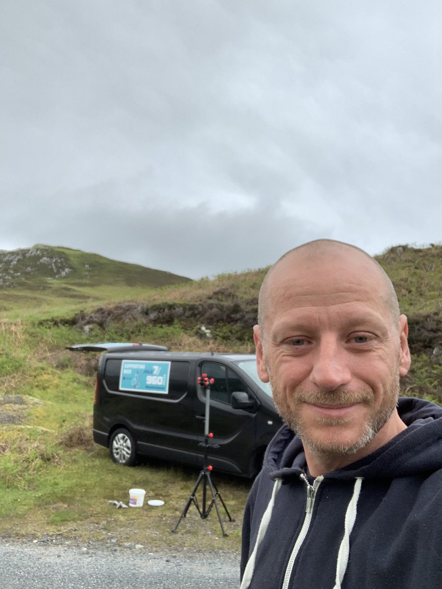 nickbrailsford's tweet photo. @TSYActiveTravel @VisitScotland @movemoresheff @WeAreCyclingUK Happy Sunday folks! 210 miles on the clock for the JOGLE #CycleForSummer https://t.co/osztsrCYBe