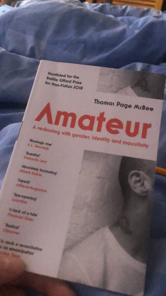 LaFolie64's tweet photo. Just finished this! Amazing stuff about all that it is to ‘be a man’ , as well as so much more. Should be on the National Curriculum..brilliant and thank you @ThomasPageMcBee for writing/sharing ...
#realmen #carljung #niobeway #masculinity #whywefight #passing https://t.co/T99Biah9XE