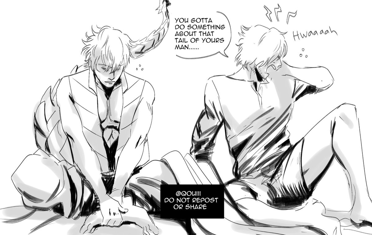koipepo's tweet photo. Suddenly, Vergil's tail popped out of nowhere! #dantevergil #ダンバジ https://t.co/m6Qmfiz88u