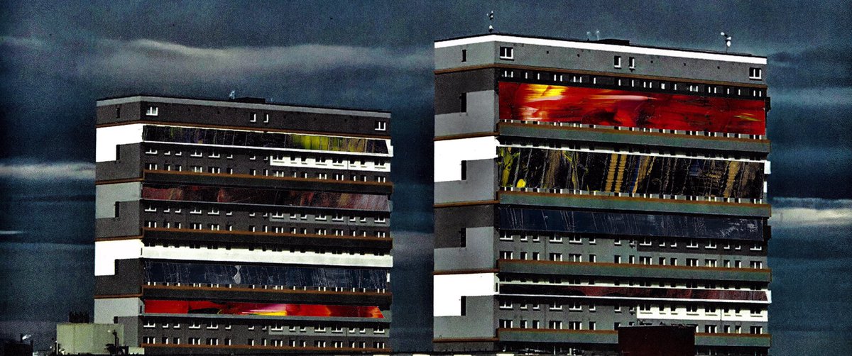 PaintsPylons's tweet photo. Real Glasgow #art #highflats #multi #abstract https://t.co/gp0UdIfhv6