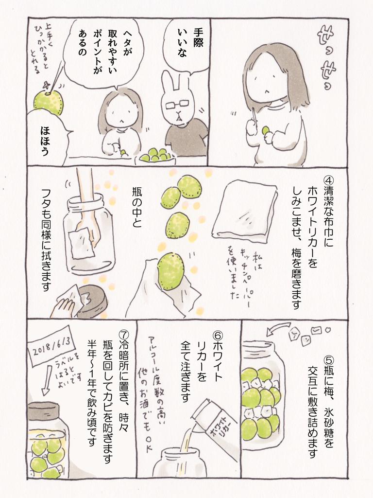 「うめみがき職人」2/2
 #梅酒 