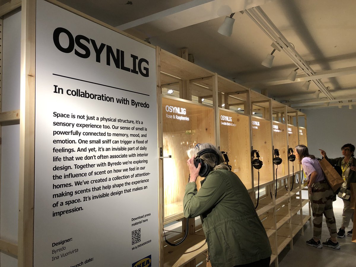 yukayuka's tweet photo. スウェーデンで開催のIKEA新作発表会『DDD』へ。スペインの漁網をリサイクルして作ったテキスタイル、ルームフレグランスは音といっしょのプレゼンテーション、そして完全ビーガン向けの植物性ミートボール…などなど、店頭発売が待ち遠しい!
#IKEADDD2019 #IKEAtoday #IKEA #DemocraticDesignDays https://t.co/ioX4fliCqU