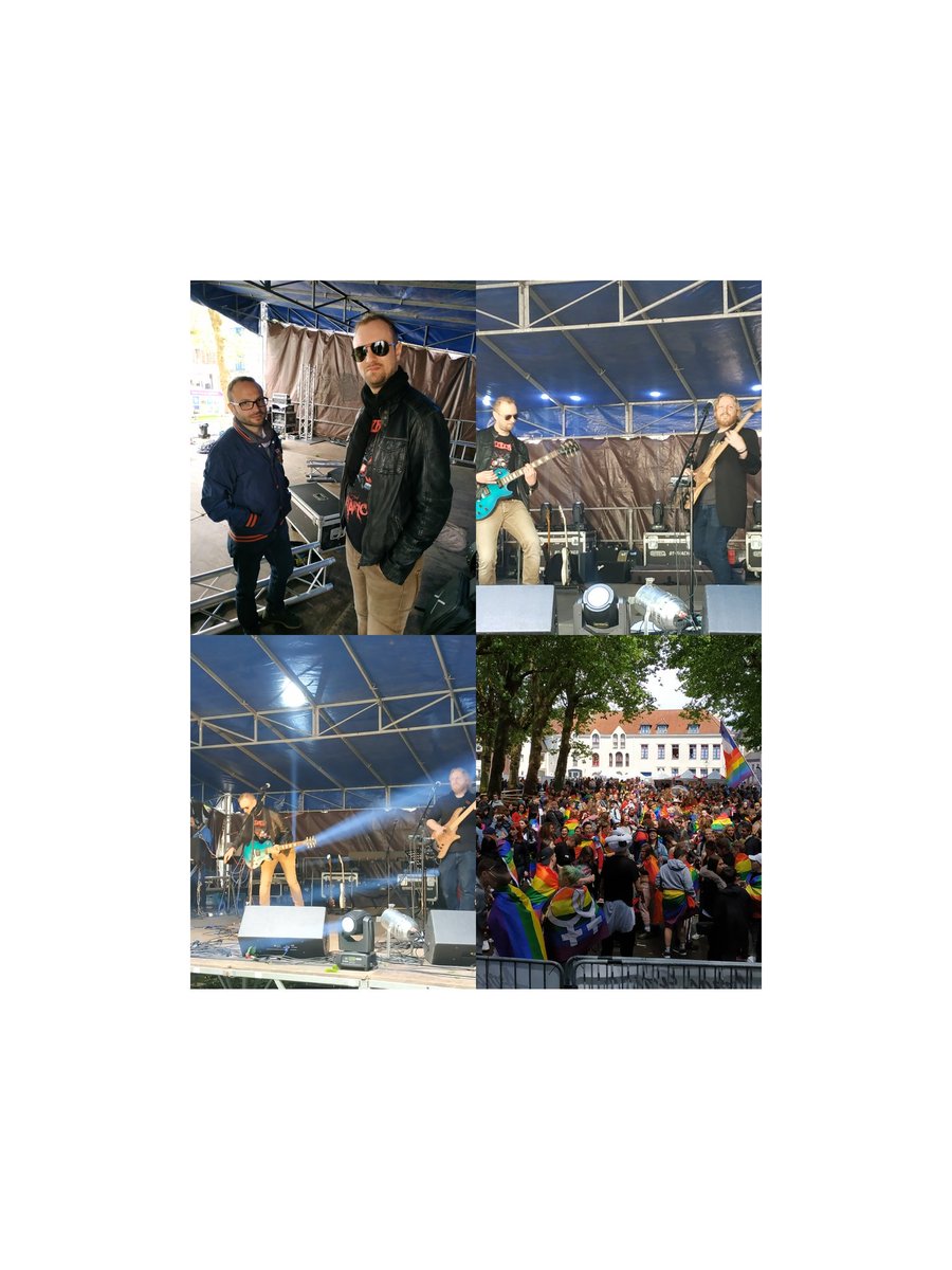sinihil's tweet photo. @guikband à l'Arras  Pride Festival. https://t.co/BTVSsKqiiH