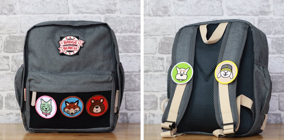 In summer 2019 we will be launching a Kickstarter campaign for our bespoke children's customisable backpack with collection of embroidered character badges. 

#Kickstarter #badgebunch #embroidery #badge #patch #kidsapparel #design #illustration