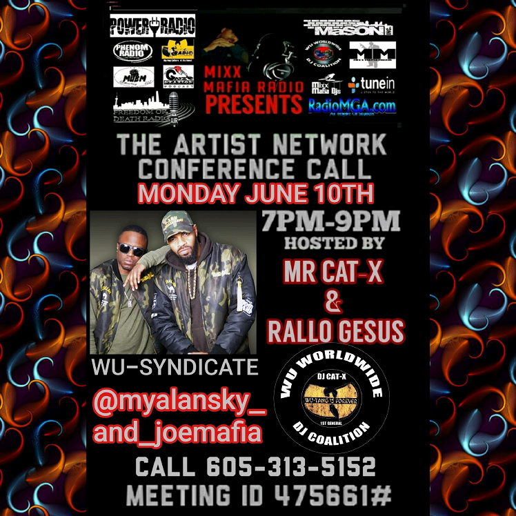 Feedthadogg's tweet photo. 💣Alert Alert Alert 👐
#Monday June 10th 7 - 9 PM ET primary artists Wu-Syndicate @MYALANSKY1 @myalansky_and_joemafia @pitchgreenpromo #WuSyndicate 
#Moderated by @CelebrityDjCatX 
#Hosted by #artist @RalloGesus
#Salute @MMRadioDotCom  #ofmicsandmen #wutangdjs #36chambers #TuneIn https://t.co/ZFwRVXOnan