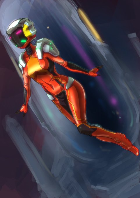 宇宙服のtwitterイラスト検索結果