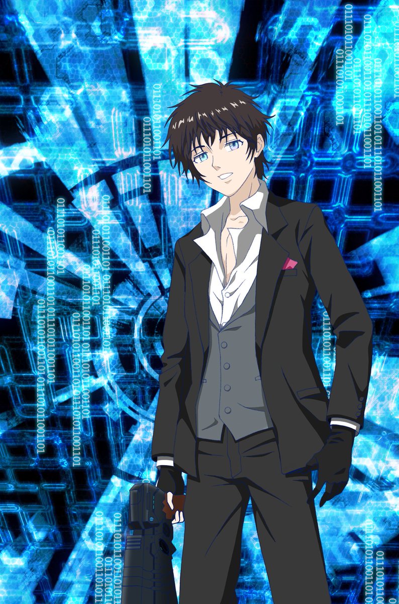 O Xrhsths Miakesan 高知 Sto Twitter 描いてみました 鹿矛囲桐斗 青ラインversion Psycho Pass サイコパス２ 鹿矛囲桐斗 木村良平さん サイコパス２ 描いてみた