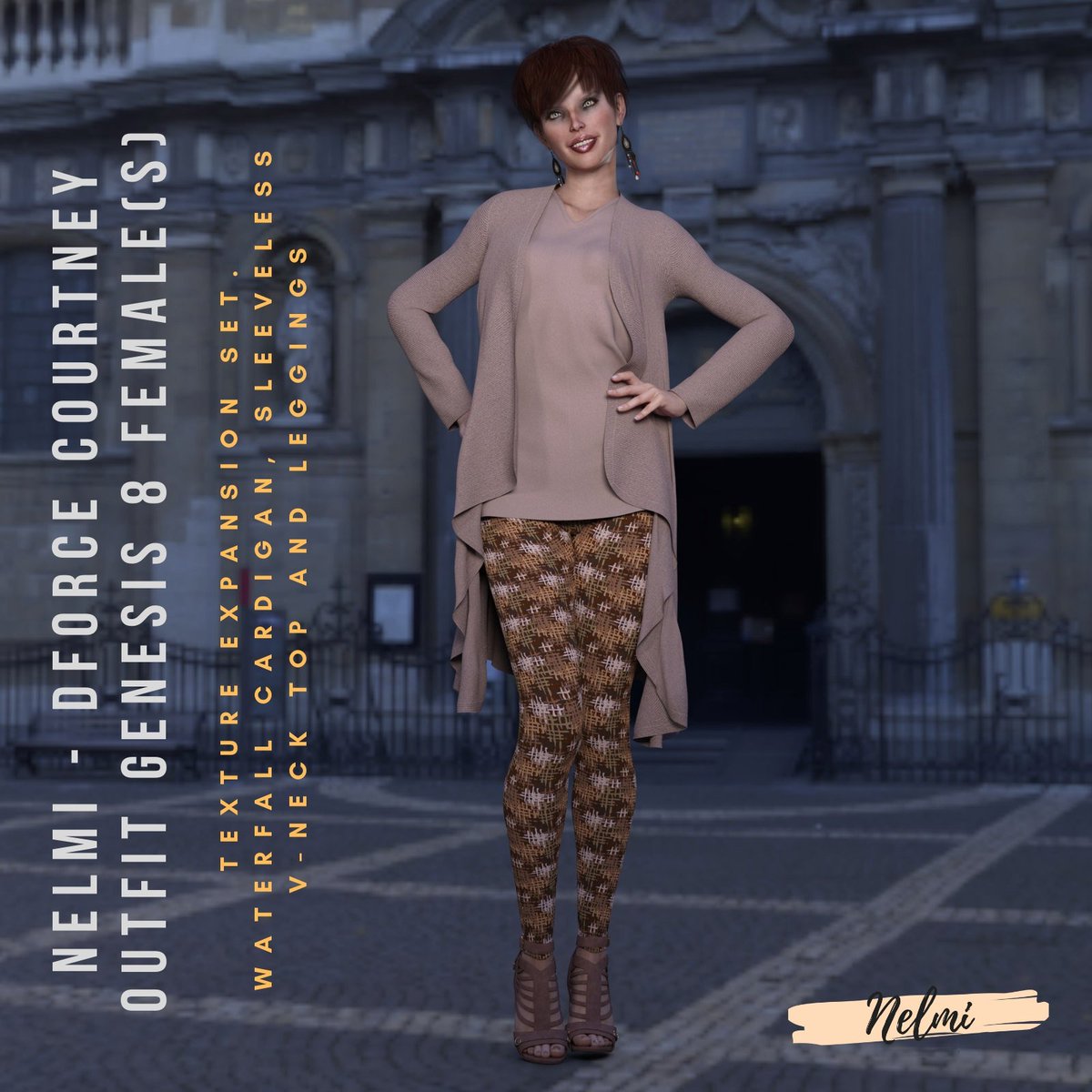 nelmi's tweet photo. Texture expansion set for Courtney Genesis 8 Female Outfit.30% off @renderosity https://t.co/sTjdOkoWSm #nelmi #daz3d #wilddesigns #cg #DAZStudio #3D #3dart #3dclothing #digitalart #3dartist #dazstudio https://t.co/OQflgVaUxs