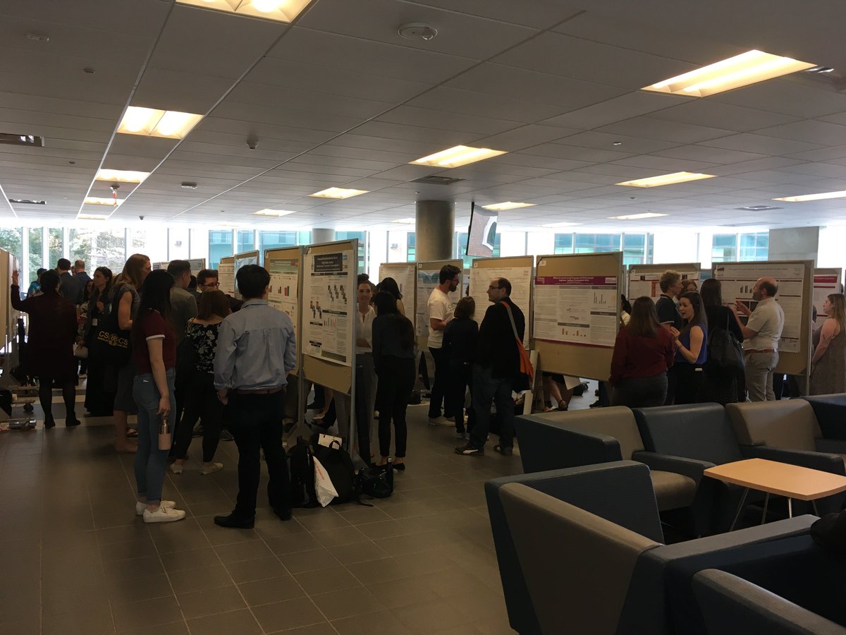 Another great poster session on now until 10:15 am! And even more great talks to follow! #CSBBCS2019