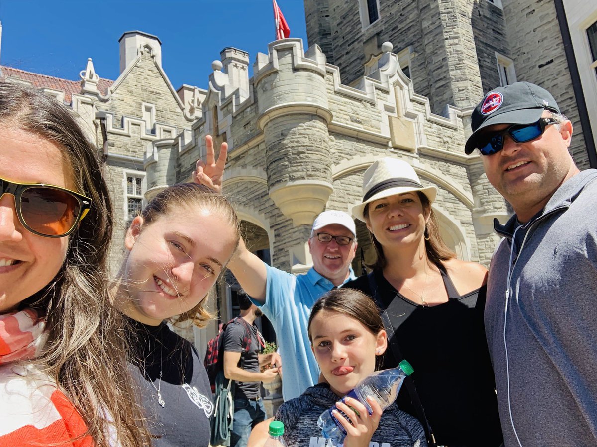 Casa Loma with the framily.  #CastleLife #Toronto