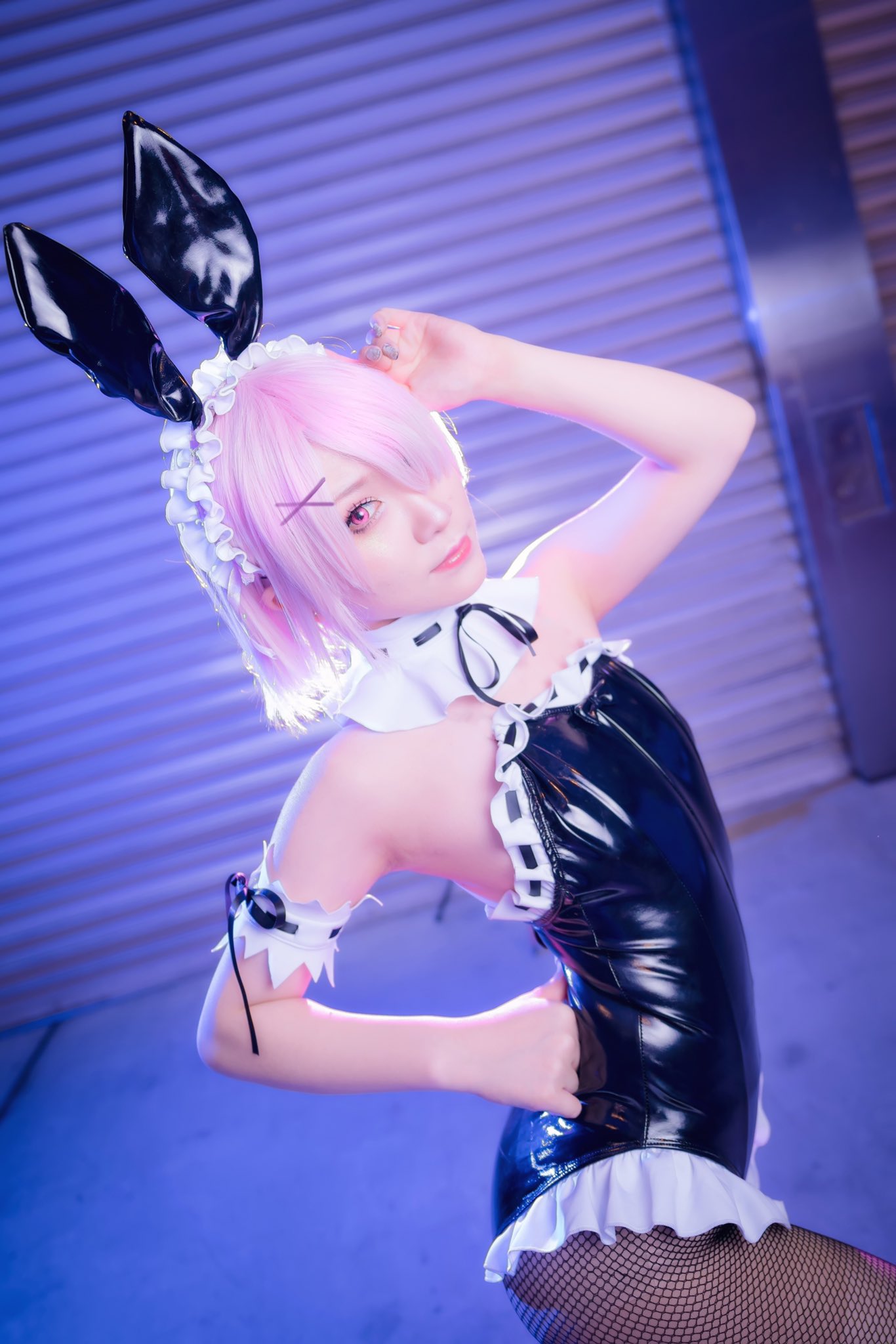 画像,ラム🐇バニーRe:ゼロから始める異世界生活Cosplay💜茶々丸photo💜寒黙さん #TFT  #コスプレ #リゼロ https://t.co/0k1qJF5…