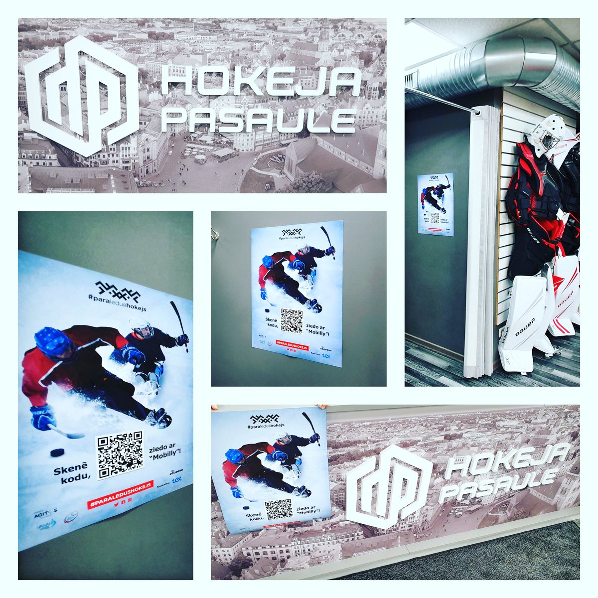 marruciic's tweet image. Vai es jau teicu, ka #ParaLedusHokejs ir viens no @Mobilly ziedojumu platformas dalībniekiem?
Tagad arī &quot;Hokeja pasaule&quot; tirdzniecības vietās (sākot no plašā Brīvības 180a veikala) plakāti ar QR &quot;labdarības kodu&quot;!

Vienkārši - skenē kodu un ziedo ar #Mobilly 
🏒❤️🥅🌐❄️
