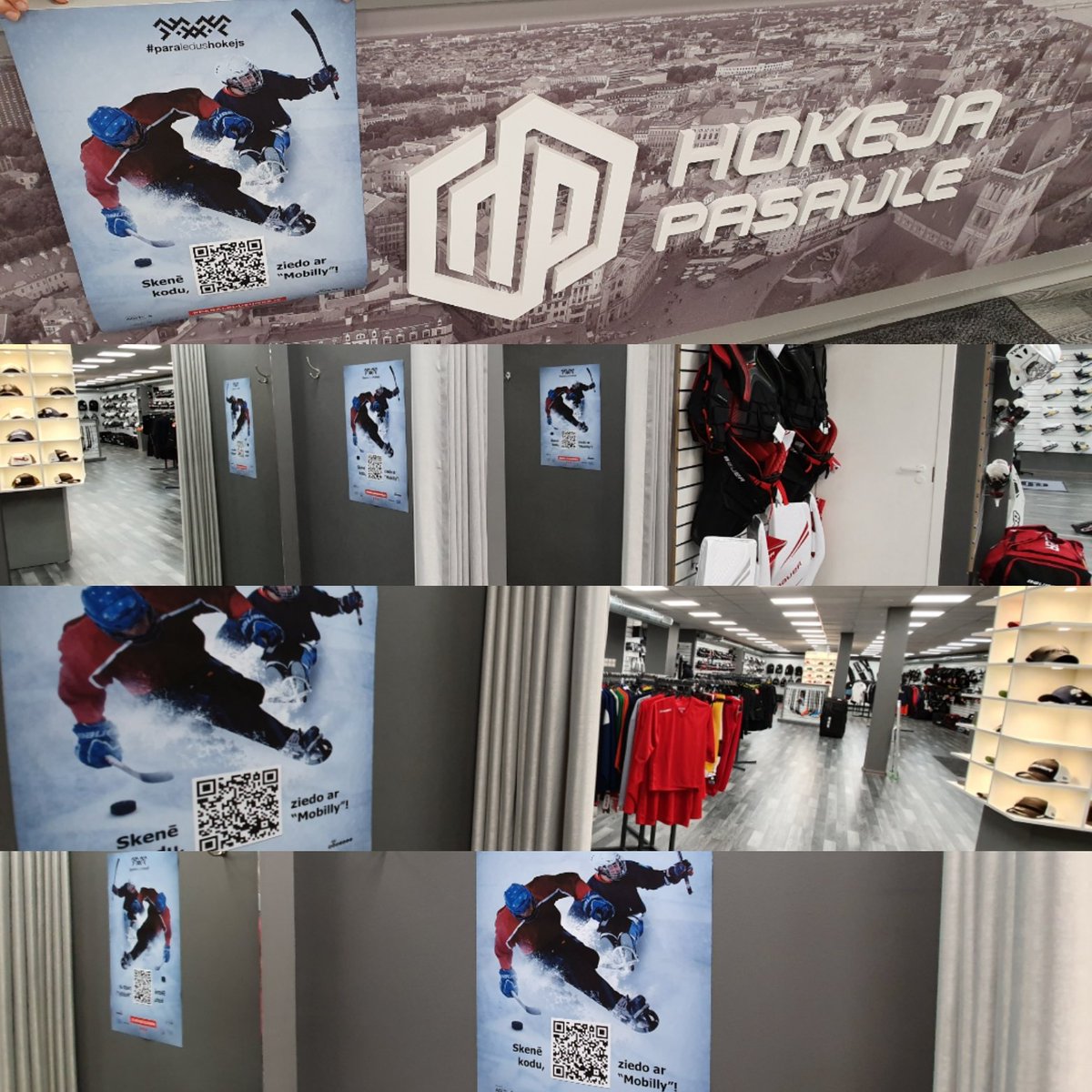 marruciic's tweet image. Vai es jau teicu, ka #ParaLedusHokejs ir viens no @Mobilly ziedojumu platformas dalībniekiem?
Tagad arī &quot;Hokeja pasaule&quot; tirdzniecības vietās (sākot no plašā Brīvības 180a veikala) plakāti ar QR &quot;labdarības kodu&quot;!

Vienkārši - skenē kodu un ziedo ar #Mobilly 
🏒❤️🥅🌐❄️