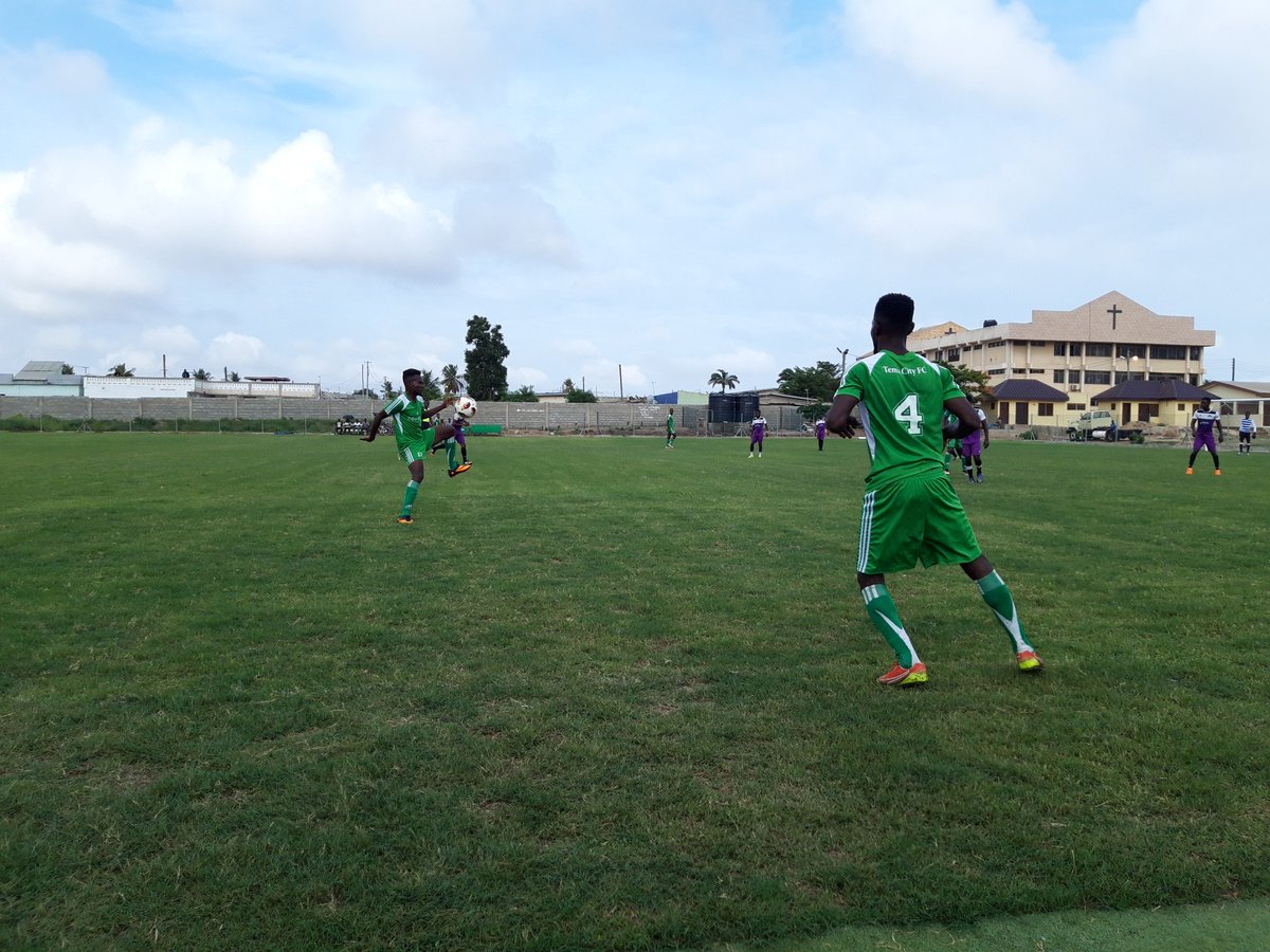 TemaCityFC's tweet photo. We run out of luck as Super stars beat us Today at their home.#Temarians #ThePrideOfTema #Ghanafootball #Risingstars #goals #weownthecity #Africanplayers #nextworldbest #AFCON2019 #TotalAFCON2019 #SundayMorning #CityOfHeroes #Tema https://t.co/7Go40v6iLh