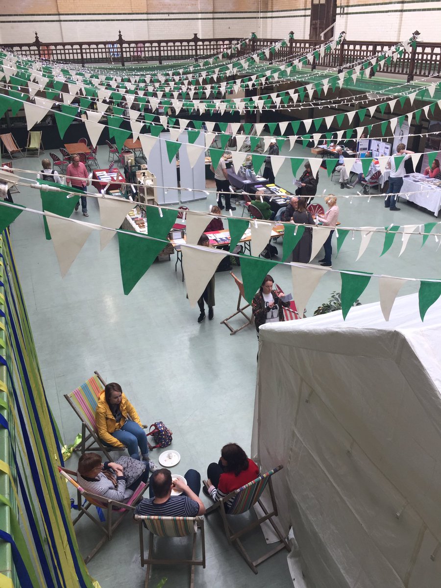wordsnfixtures's tweet photo. Book fair at the first Weekend Of Words @victoriabaths - roll up roll up, we’re open until 4pm! #VBWoW https://t.co/j3hJBOLG7f