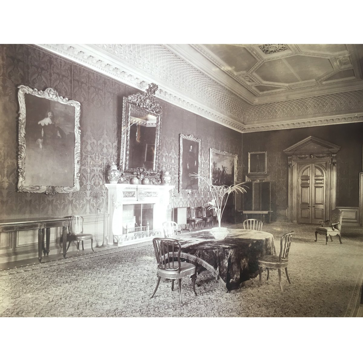 Althorp On Twitter The State Dining Room At Althorphouse Pictured In 1892 Built As An Extension To The House In 1877 By The Fifth Earl Spencer The State Dining Room Was Designed