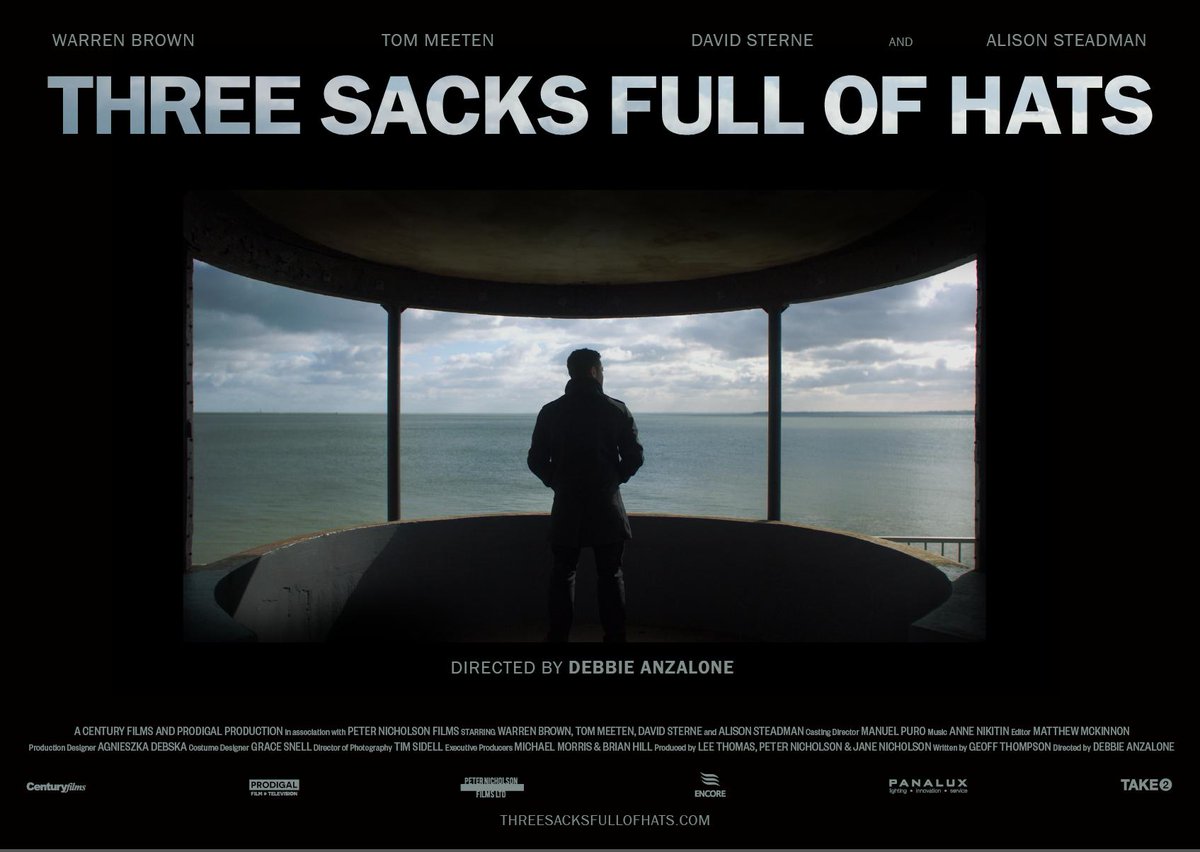 Three Sacks Full of Hats won BEST SCREENPLAY last night at the awards ceremony at the Chelmsford Film Festival!! Geoff Thompson is a brilliant writer and the future holds more collaborations for us to keep making work on important subject matters. Congrats to the amazing team!!!