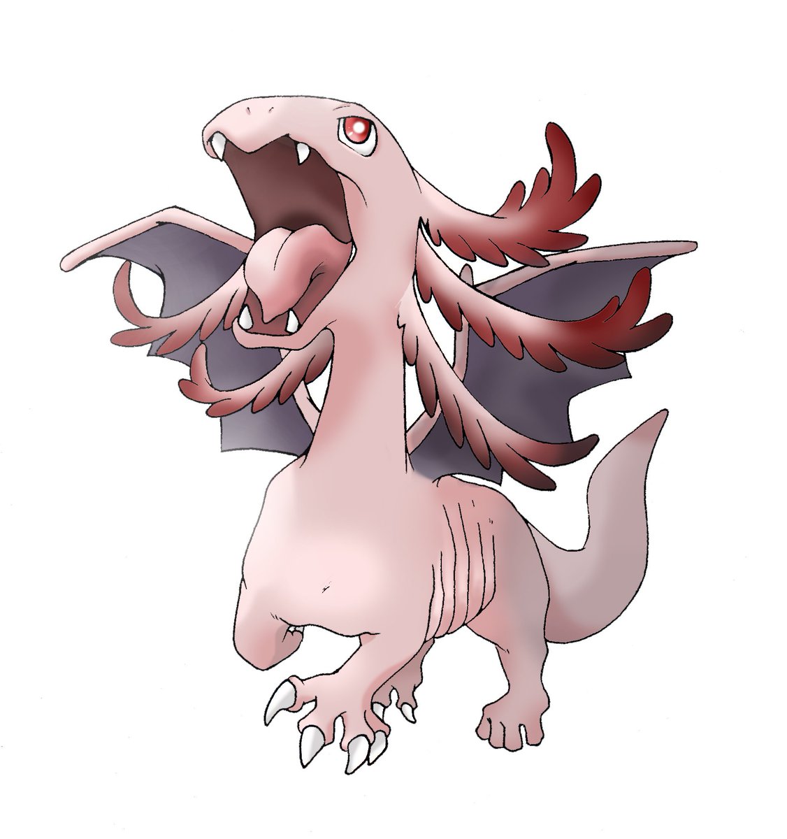 Ponyteam V Tvittere ウーパールーパーをポケモンぽく進化させてみる 数年前に放置してたけど 今日再開してみた サラマンダータイプにも進化させてみた Ponyteam V Tvittere ウーパールーパーをポケモンぽく進化させてみる 数年前に放置してたけど 今日再開してみた サラマンダータイプにも進化させてみた
