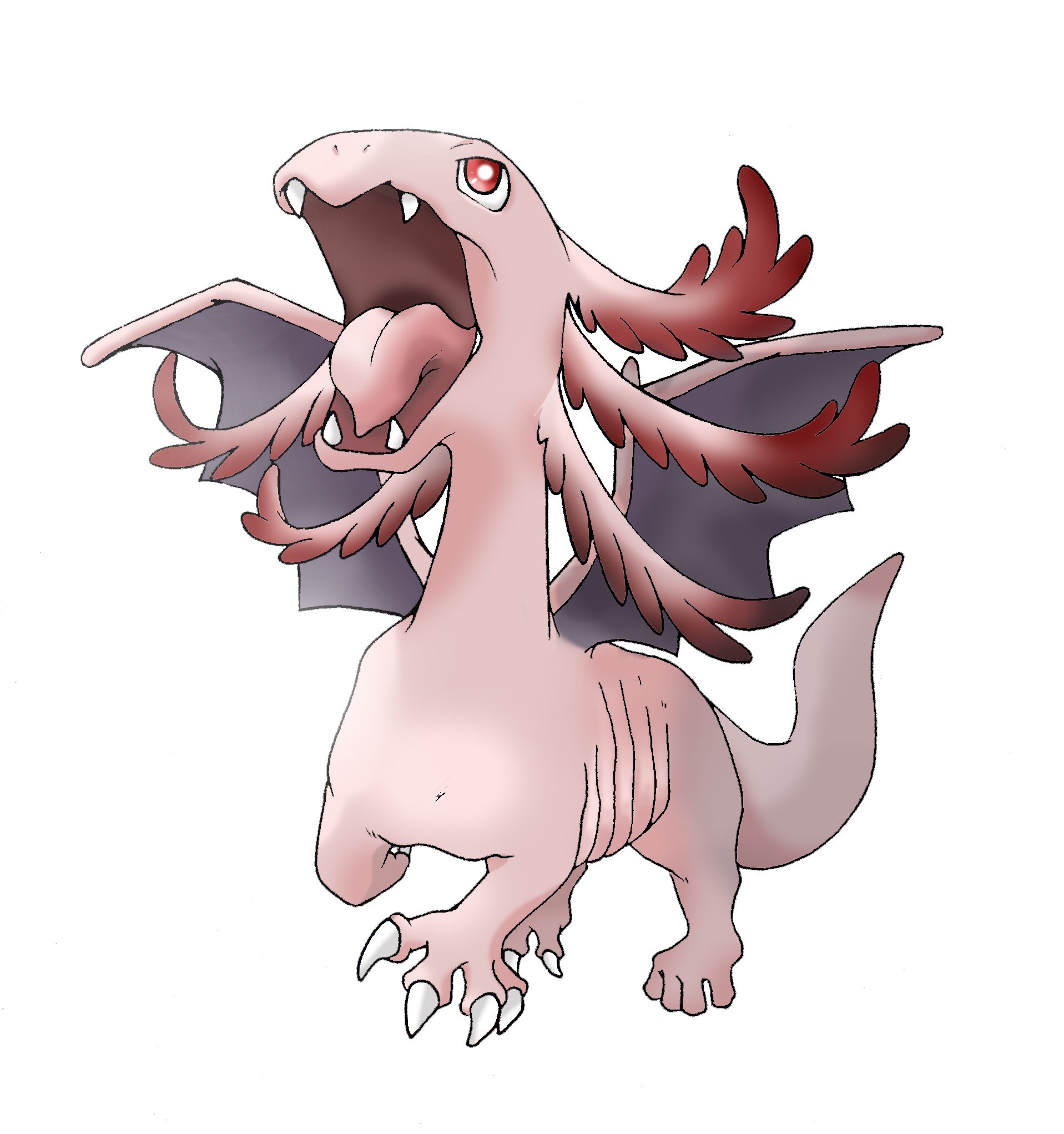 Ponyteam ウーパールーパーをポケモンぽく進化させてみる 数年前に放置してたけど 今日再開してみた サラマンダータイプにも進化させてみた Ponyteam ウーパールーパーをポケモンぽく進化させてみる 数年前に放置してたけど 今日再開してみた サラマンダータイプにも進化させてみた