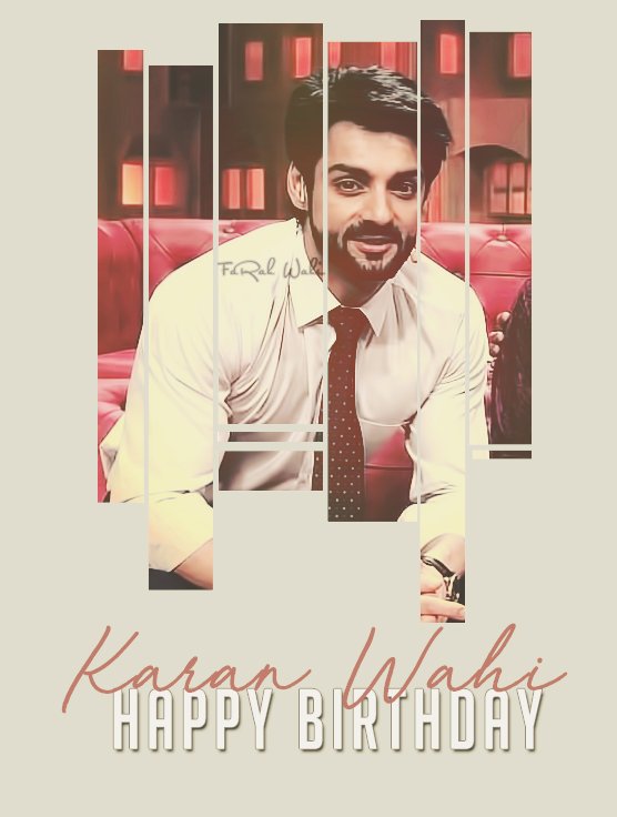 FarahWahi's tweet photo. Happyy Birthdayyy @karan009wahi 😍🎂
.
.
.
.
#HappyBirthdayKaranWahi #WahiKaJanamdin https://t.co/GuaLNWfbb4