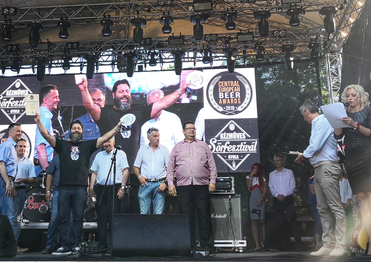Extremely proud to present our prizes received at Central European Beer Awards - Champion/Gold APA, Silver Barley wine, Bronze RIS. Enjoy the tastes, dear friends!
#ceba2019