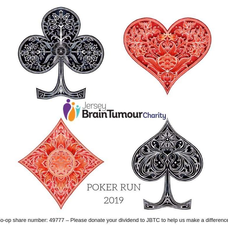Amazing event has been organised in aid of JBTC, Biker Poker Run, 25th Aug starts at Quayside. For more info DM us #bikers #jerseyci #braintumour #charity