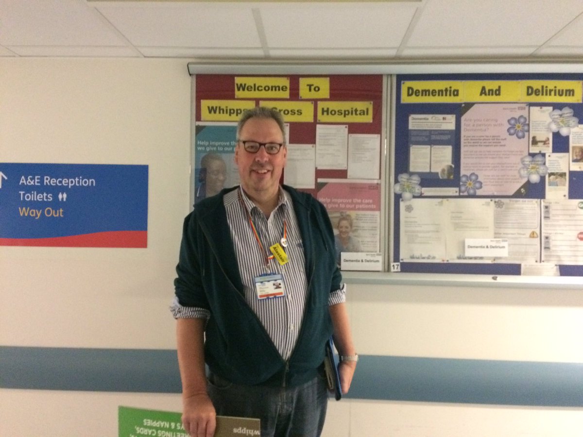CAlexanderNHS's tweet photo. Thank u 4 your time this am Reda letting me shadow you as senior nurse for @WhippsCrossHosp . Compassionate leadership in action #proudchiefnurse great to hear your plans for getting to good to outstanding in medicine and how QI will help 🙂 @ratansiz https://t.co/jHUpqD07rv