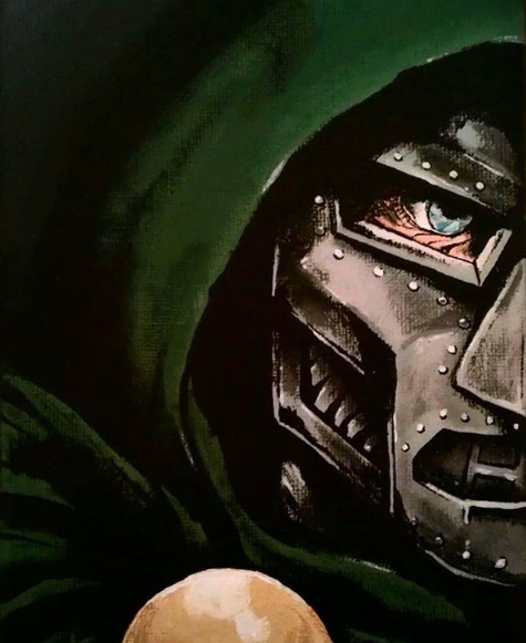 ArtTheArmsFair's tweet photo. Dr Doom.
'Arms deals are usually done by super villains, I wonder if Dr Doom will have a stall at the arms fair this year?'
Acrylic paints on canvas, by @aqueminiarts for his #ArtTheArmsFair Instagram Residency - see more:
https://t.co/YmfpNyc7kr
#CallToArts
^ Rhianna https://t.co/80OAjjtZIu