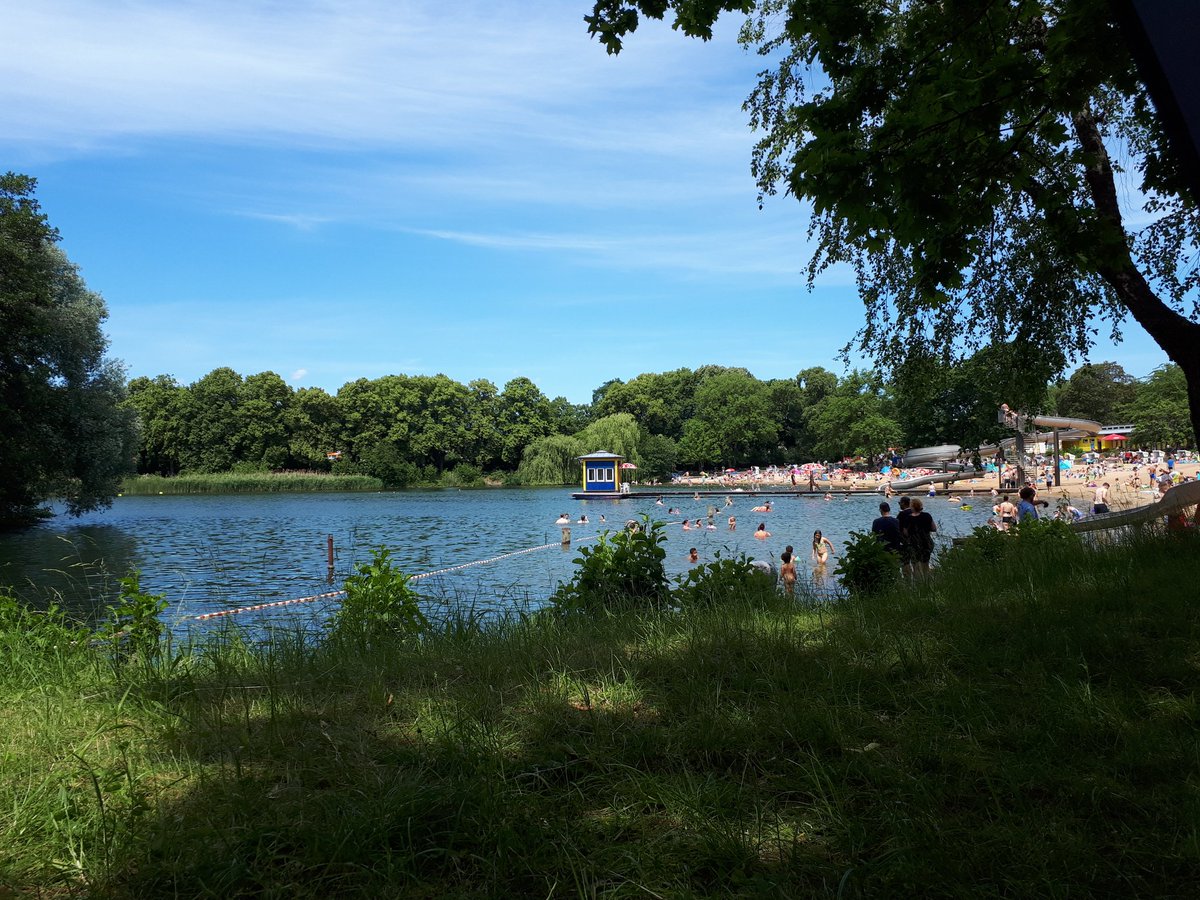 In berlin am orankesee entspannen und die sonne Genießen 😍❤