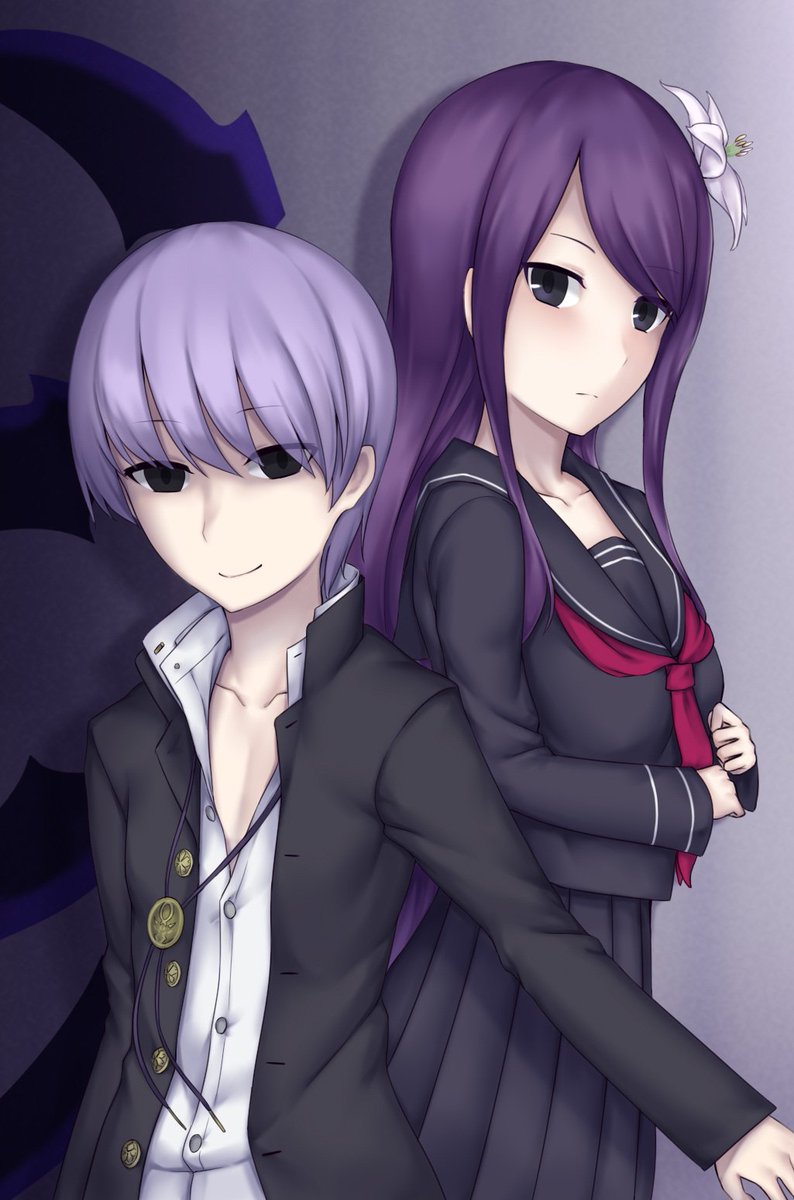 hakokitsu's tweet image. UNI　ビャクヤとツクヨミ　#uni_st