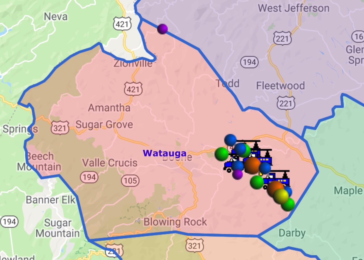 Wataugaroadswx News On Twitter Per The Last Tweet Here S Where