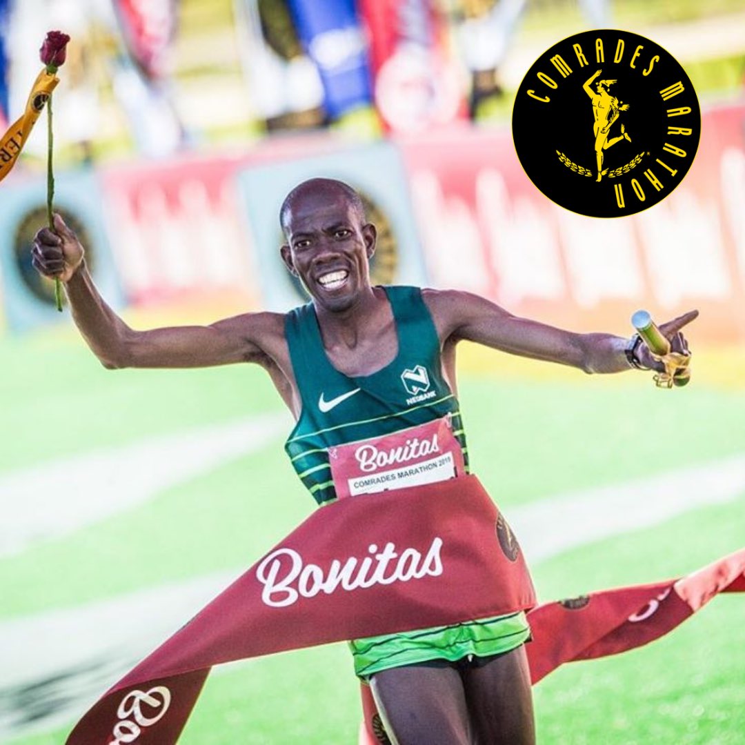 ComradesRace's tweet photo. Cape Town - Edward Mothibi won the 2019 Comrades Marathon. Mothibi finished in 5:31:33. https://t.co/FEE52nKw4T
