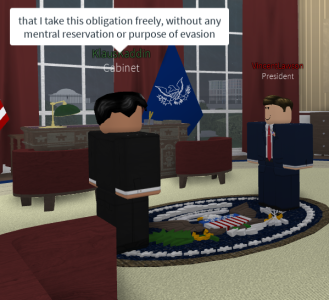 DUSA_WH's tweet photo. Early this morning, KlausKaddin was sworn in by President @Vinny_Lawson as the Secretary of Homeland Security. #DUSA @DhsDusa https://t.co/IzaOj12fxH