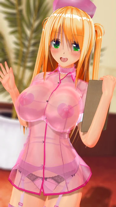 エロ透けナースにお世話されたい#COM3D2 #CM3D2 