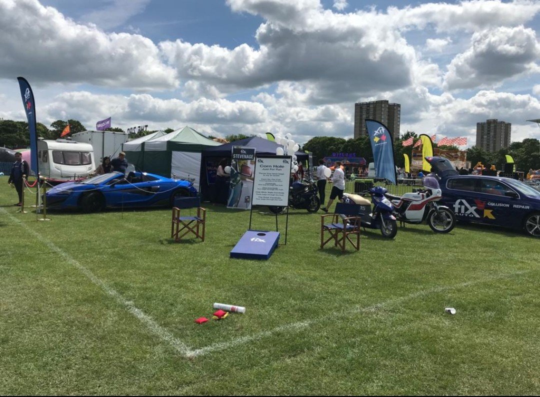 FixStevenage's tweet image. All set-up, weather is great and looking forward to the day. 

Come and see us

Enjoy!!! 
#stevenageday60