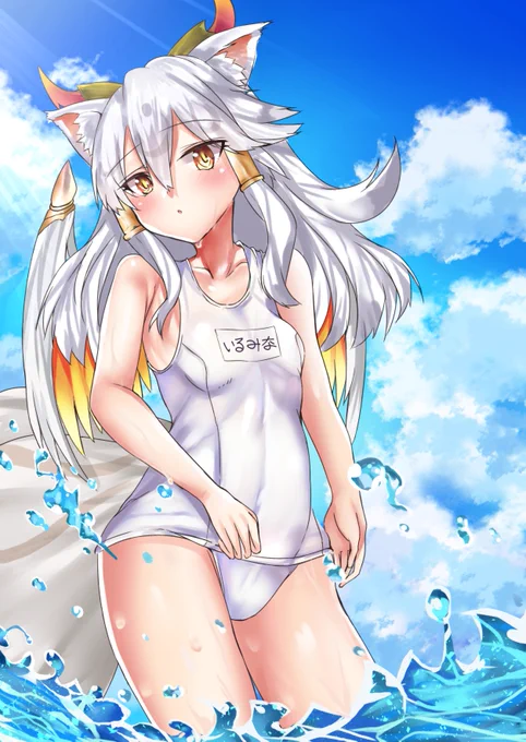 水着イルミナちゃん 