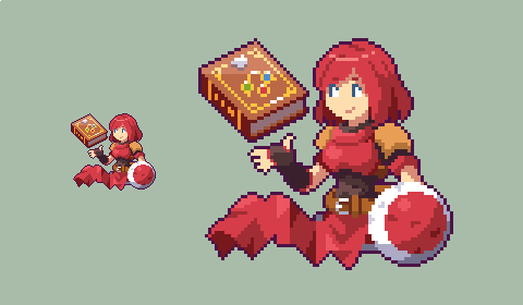 「フェアルーン
#ドット絵 #pixelart #Fairune 」|ユウラボ / トランシルビィのイラスト