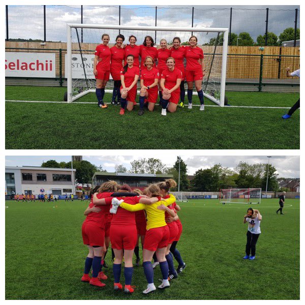Tara_Sparrow's tweet photo. Congratulations to @ClaygateRoyals ladies for winning their first tournament! So pleased I scored a few! #stillgotit #womensfootball #thisgirlcan https://t.co/fqtSGpYFnS