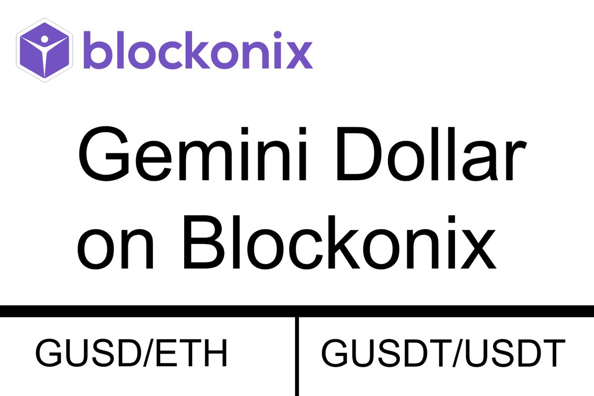 Blockonix (No giveaways)- Decentralized Exchange tweet media
