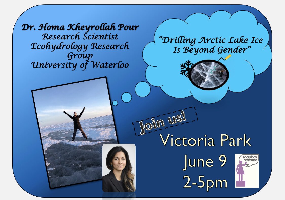 Do you want to see an ice core?? I can show you one at <a href="/SoapboxSciWat/">SoapBox Science Waterloo</a> TODAY from 2-3pm <a href="/SoapboxScience/">Soapbox Science</a>