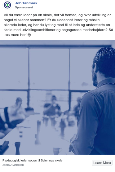 dkpolads's tweet image. Der er en ny annonce fra JobDanmark: facebook.com/ads/library/?a…