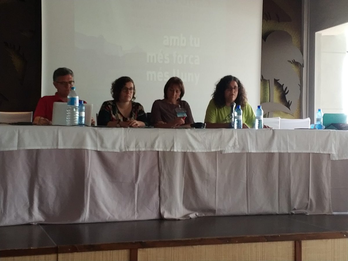 STEPV_Iv's tweet photo. La Coordinadora de Professorat Interí intervé en el XIII Congrés d'STEPV.
#STEPVAmbTu 
@STEPV_Iv 
@IntersindicalV 
@coordinadoraint https://t.co/rMUadSx20d